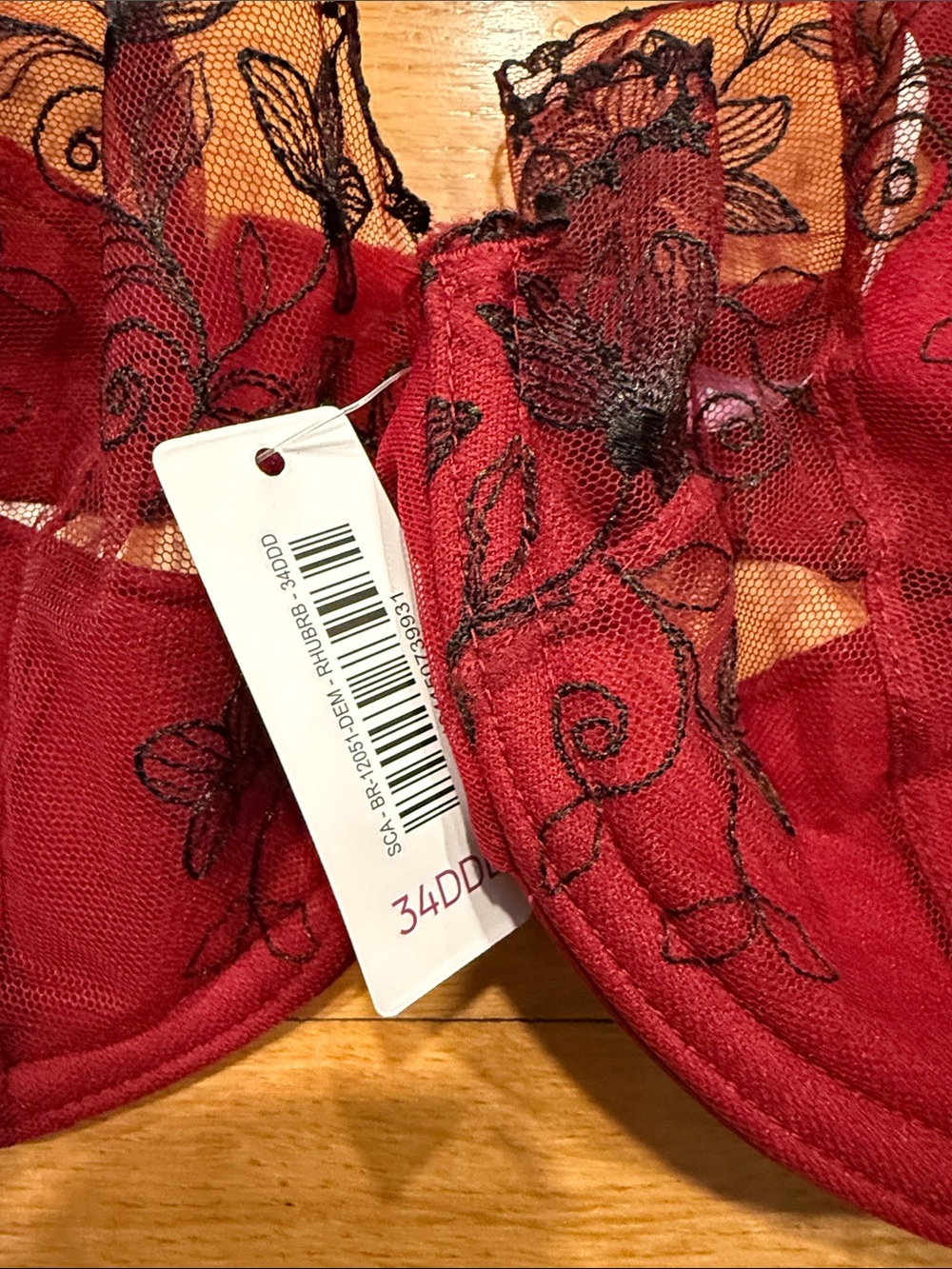 NWT ADORE ME lace bra size 34DDD. - Picture 2 of 5